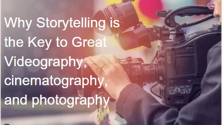 6 Reasons Why Storytelling is the Key to Great Videography, cinematography, and photography ?